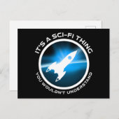 Sfの話だ – 分からないだろう ポストカード (正面/裏面)