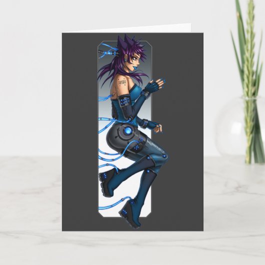 SFアニメガール カード (正面)