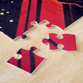 SFアニメスターファイター – Woodcut (1) ジグソーパズル (側面)