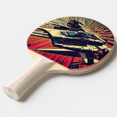 SFアニメスターファイター – Woodcut (1) 卓球ラケット (正面アングル)