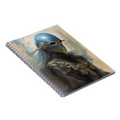 SFエイリアンヘルメットをかぶったマスク ノートブック (右側)