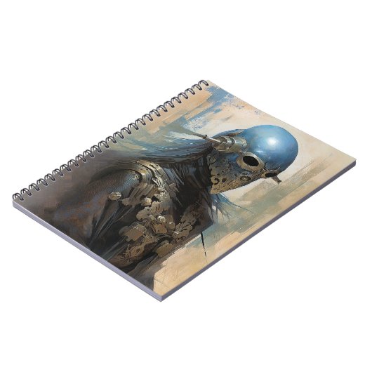 SFエイリアンヘルメットをかぶったマスク ノートブック (左側)