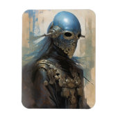 SFエイリアンヘルメットをかぶったマスク マグネット (縦)