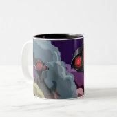 SFエイリアン三脚攻撃！ ツートーンマグカップ (正面左)