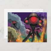 SFエイリアン三脚攻撃！ ポストカード (正面/裏面)