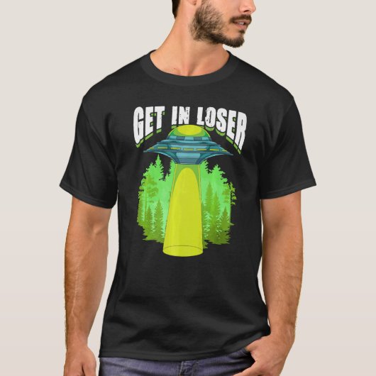 SFエイリアン奪取Ufoエイリアン Tシャツ (正面)