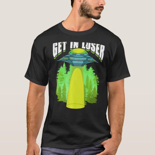 SFエイリアン奪取Ufoエイリアン Tシャツ (正面)