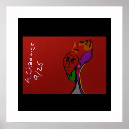 SFエイリアン長老リーダー ポスター (正面)