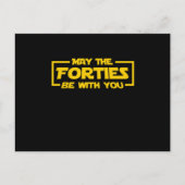 SFオタク ギャラクシー ギーク 40歳 1980年代生まれ ポストカード (正面)