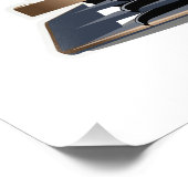 SFカスタムレトロなレースカー フォトプリント            (角)