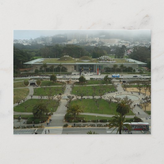 SFカリフォルニア科学アカデミーのはがき ポストカード (正面)