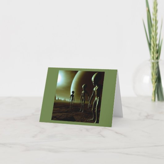 SFグレーエイリアン1 カード (正面)