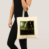 SFグレーエイリアン1 トートバッグ (正面(商品))