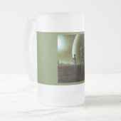 SFグレーエイリアン1 フロストグラスビールジョッキ (正面左)