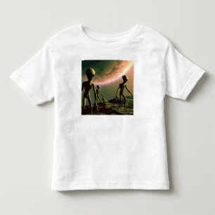 SFグレーエイリアン2 トドラーTシャツ