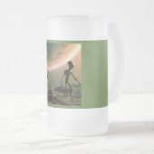 SFグレーエイリアン2 フロストグラスビールジョッキ (正面右)