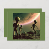 SFグレーエイリアン2 ポストカード (正面/裏面)