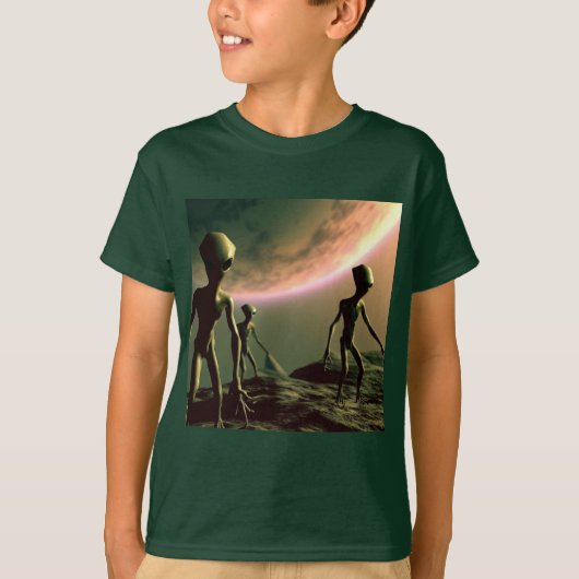 SFグレーエイリアン2 Tシャツ (正面)