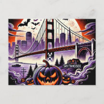 SFゴールデンゲートブリッジ&霧の夜