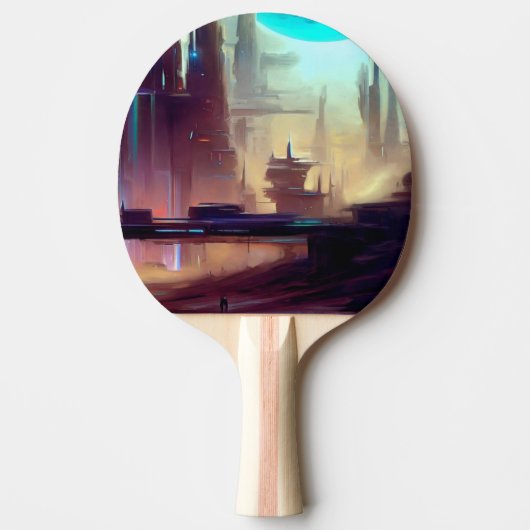 SFシティ奇妙な惑星(3) 卓球ラケット (正面)