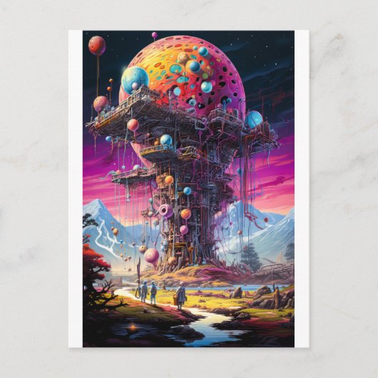 SFシーン ポストカード (正面)