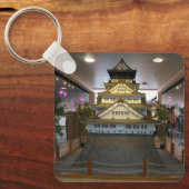 SFジャパンタウン大阪城レプリカキーチェーン キーホルダー (正面)