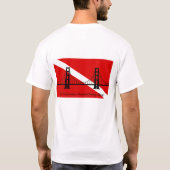 SFスキューバダイビンググループメンズロングスリーブTシャツ Tシャツ (裏面)