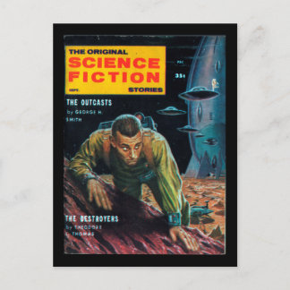 SFストーリー – 1958.09_Pulp Art ポストカード