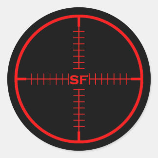 SFターゲットステッカー ラウンドシール