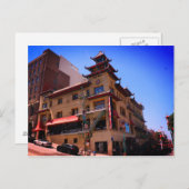 SFチャイナタウン商標建物はがき ポストカード (正面/裏面)