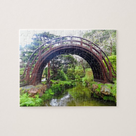 SFティーガーデン日本のドラムブリッジ#2パズル ジグソーパズル (横)