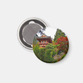 SFティー日本のガーデンテンプルゲート#3マグネット マグネット (正面/裏面)