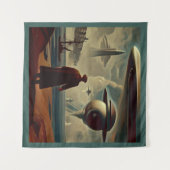 SFデンマークの巨匠1 タペストリー (正面(横))