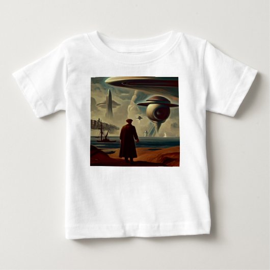 SFデンマークの巨匠1 ベビーTシャツ (正面)