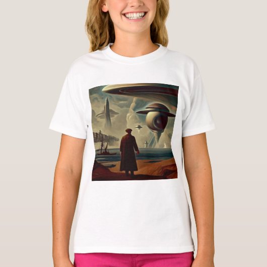 SFデンマークの巨匠1 Tシャツ (正面)