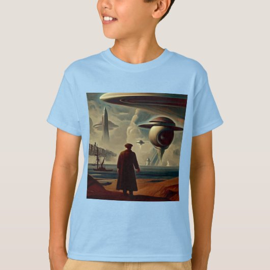 SFデンマークの巨匠1 Tシャツ (正面)