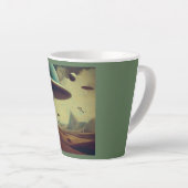 SFデンマークの巨匠3 カフェラテマグ (右アングル)