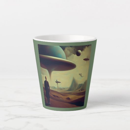 SFデンマークの巨匠3 カフェラテマグ (正面)