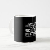 SFデー宇宙SFエイリアンギフトアイディア コーヒーマグカップ (正面左)