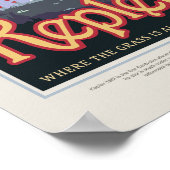 SFトラベルアド、惑星ケプラー186f ポスター (角)