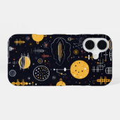 SFパターン iPhone 16ケース (裏面横)