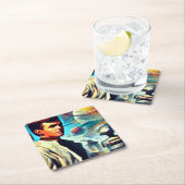 SFパルプマガジンカバースタイル2 スクエアペーパーコースター (インサイチュ)