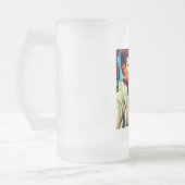 SFパルプマガジンカバースタイル2 フロストグラスビールジョッキ (左)