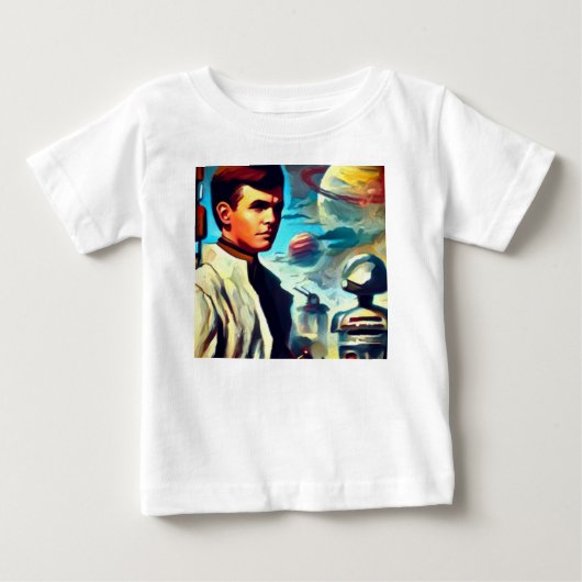 SFパルプマガジンカバースタイル2 ベビーTシャツ (正面)