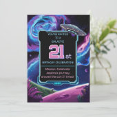 SFパーティーSF銀河21位 招待状 (スタンド正面)