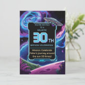 SFパーティーSF銀河30th 招待状 (スタンド正面)