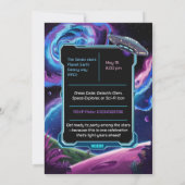 SFパーティーSF銀河30th 招待状 (裏面)