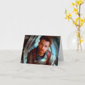 SFヒーロー宇宙船に乗る4 カード (黄色い花)