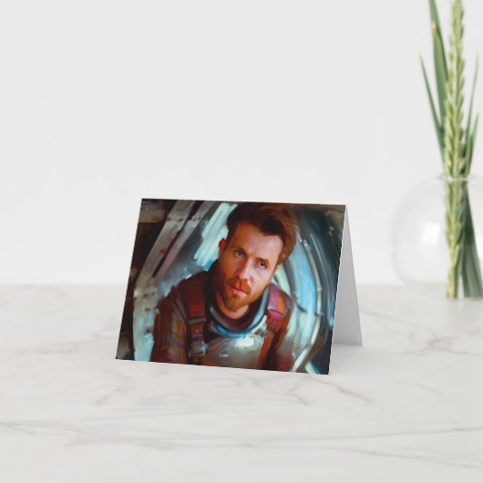 SFヒーロー宇宙船に乗る4 カード (正面)