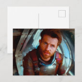 SFヒーロー宇宙船に乗る4 ポストカード (正面/裏面)